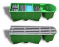 K-Koi 18000V GRP Filter (Pump Fed - Media) NO LID - Selective Koi Sales