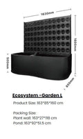 SNG Ecosystem (L) SNGE-72E  (Wood, White or Deep Grey) - com