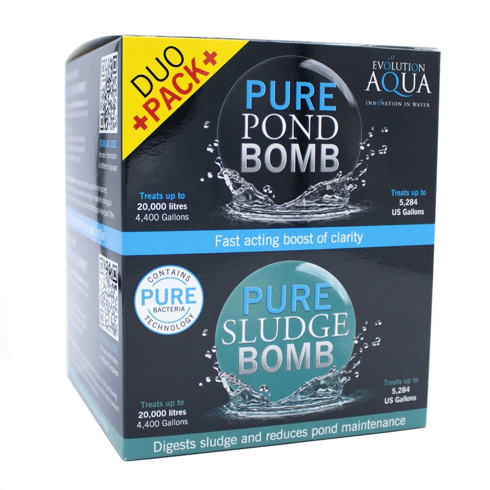 PURE Pond Bomb & Sludge Bomb Duo Pack