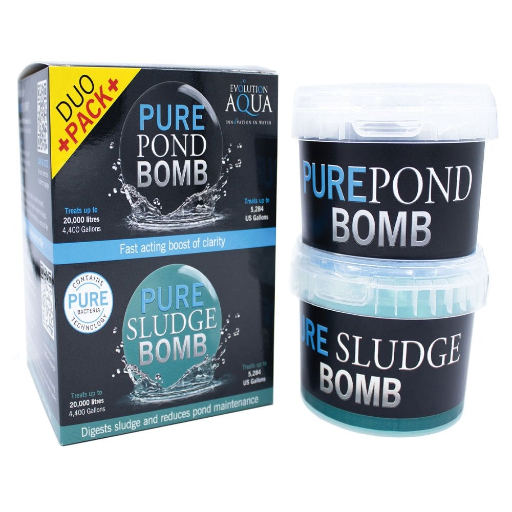 PURE Pond Bomb & Sludge Bomb Duo Pack