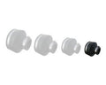2"-1.5" Reducing Connector with Clips (Flexible)" - Selective Koi Sales