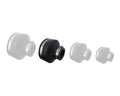 4"-2" Reducing Connector with clips (Flexible) - Selective Koi Sales