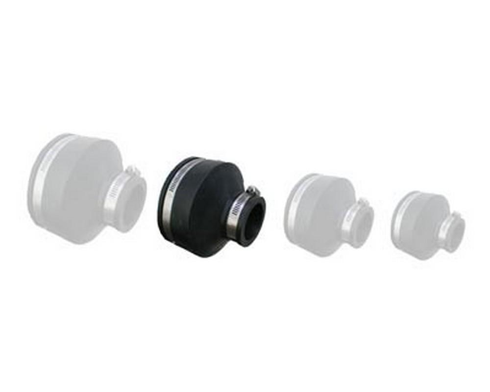 4"-2" Reducing Connector with clips (Flexible) - Selective Koi Sales