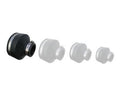 6"-4" Reducing Connector with clips (Flexible) - Selective Koi Sales