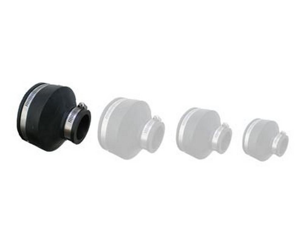 6"-4" Reducing Connector with clips (Flexible) - Selective Koi Sales