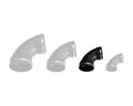 2" Bend with Clips (Flexible) - Selective Koi Sales