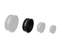 3" End Cap with Clips (Flexible) - Selective Koi Sales