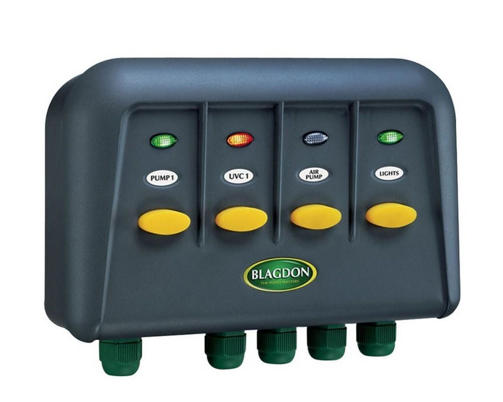 4 way Electrical Switch box (Blagdon) - Selective Koi Sales