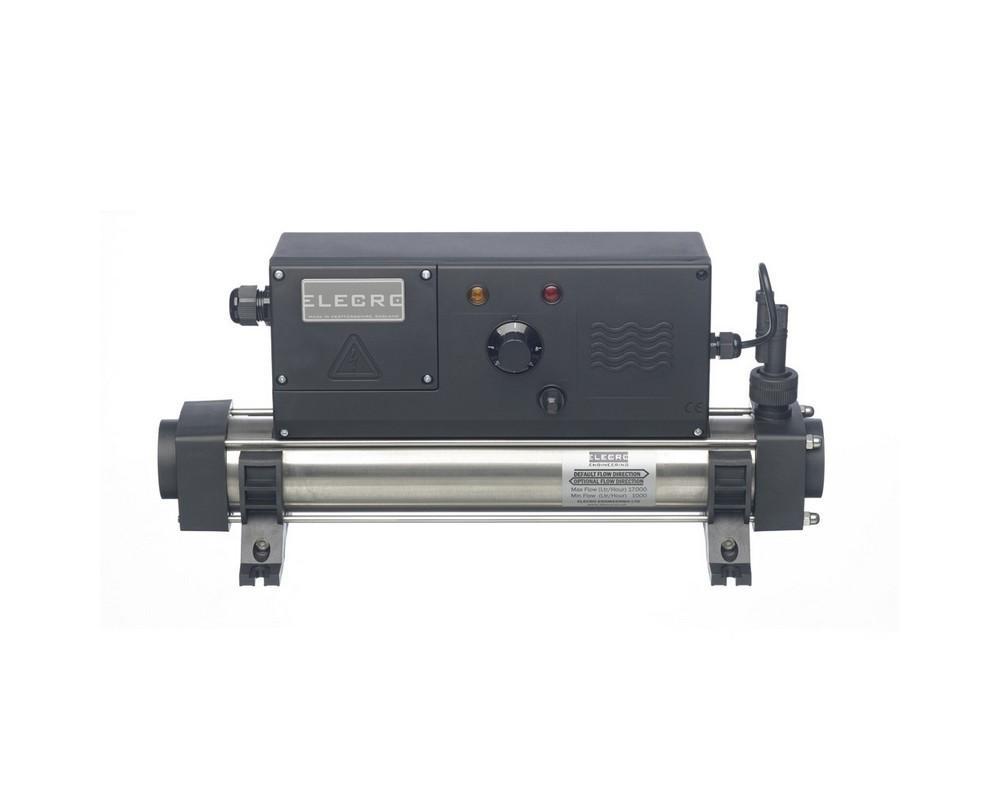 Elecro 4kW Stainless steel Analog Heater (700 series) - Selective Koi Sales