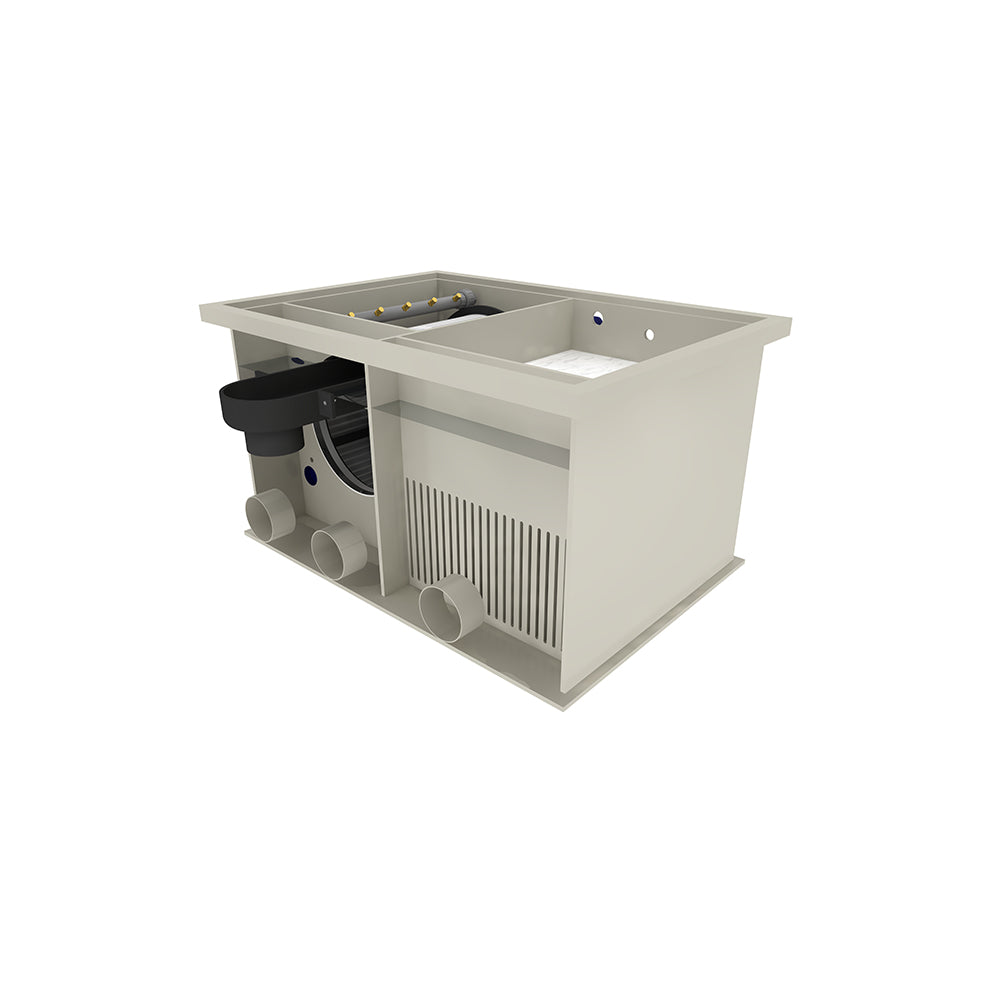 Filtreau combi-2 Drum Filter pumpfed (moving-bed) incl. UVC /incl. rinsepump