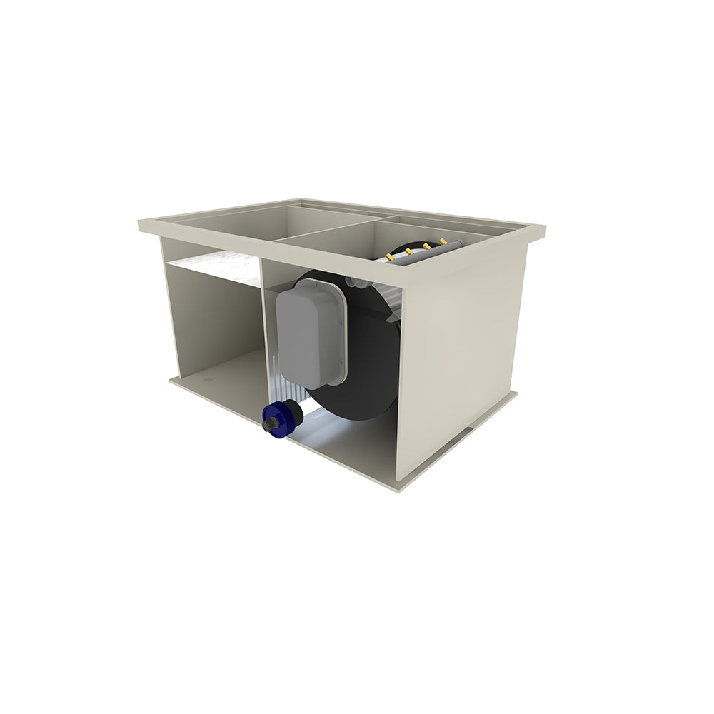Filtreau combi-2 Drum Filter pumpfed (moving-bed) incl. UVC /incl. rinsepump