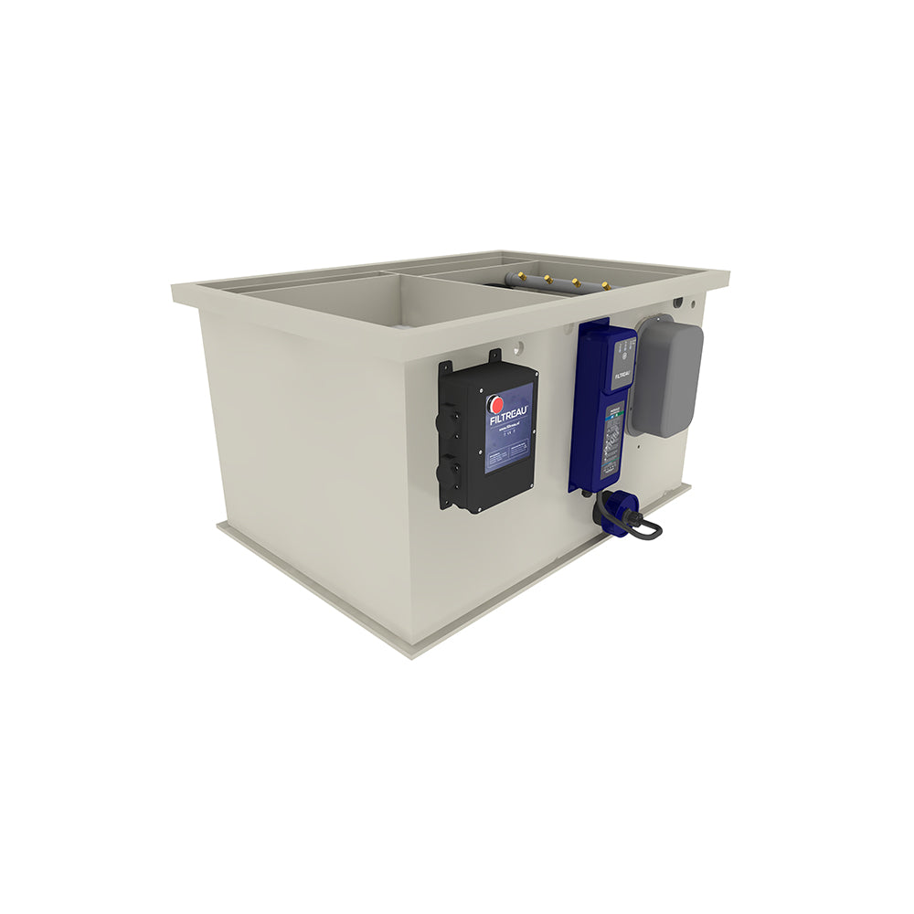 Filtreau combi-2 Drum Filter pumpfed (moving-bed) incl. UVC /incl. rinsepump