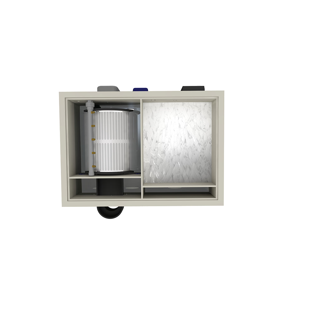 Filtreau combi-2 Drum Filter pumpfed (moving-bed) incl. UVC /incl. rinsepump