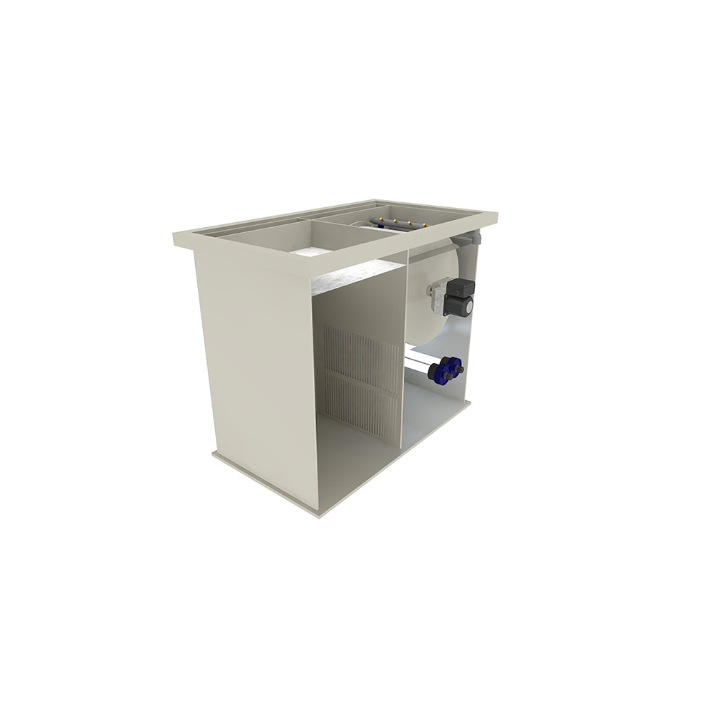 Filtreau Combi XL50 Drum Filter (Gravity fed) built in rinsepump (NEW XL Motor)