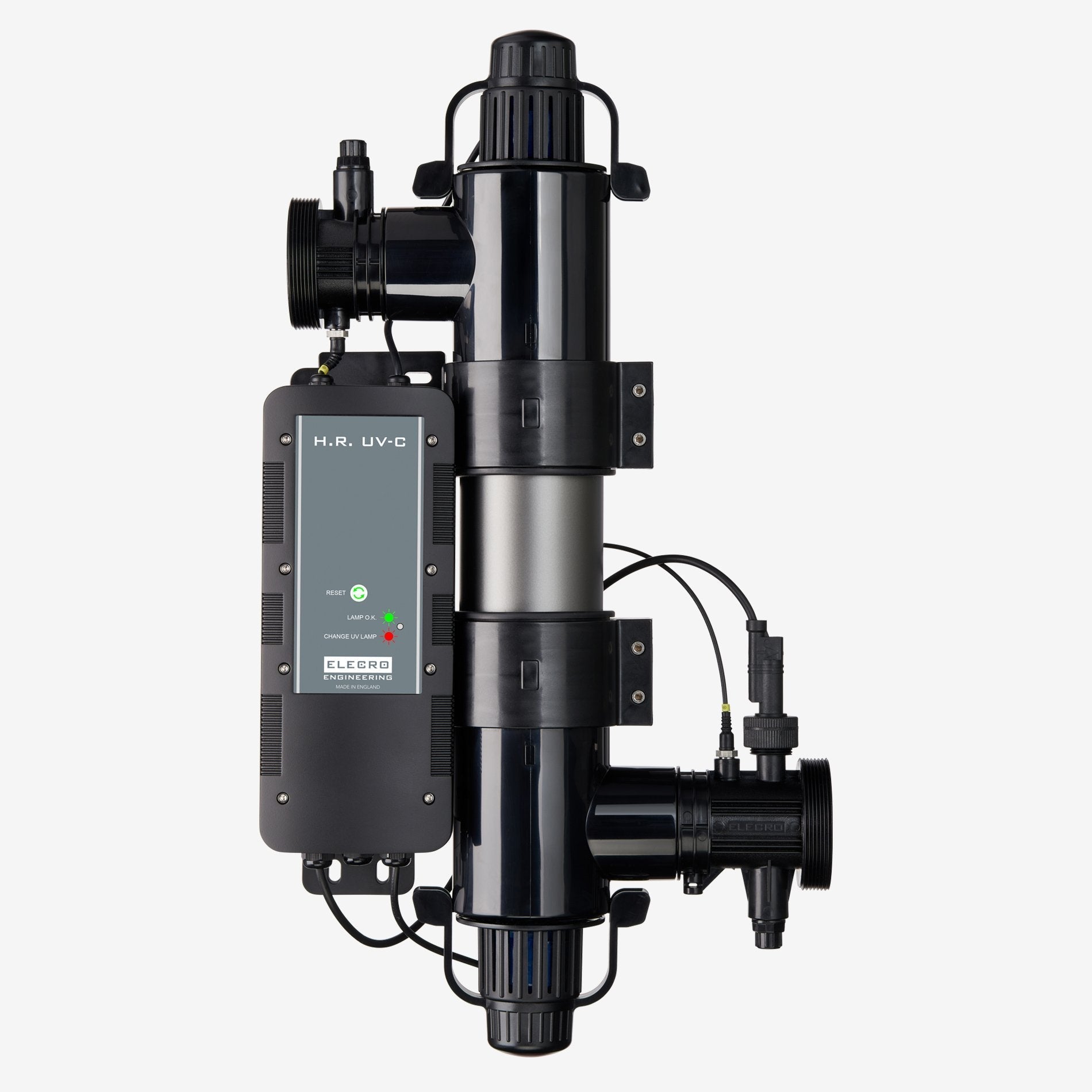 Elecro Mini (30w) HR - High reflective UVC (with lamp indicator / flow) -  Selective Koi Sales