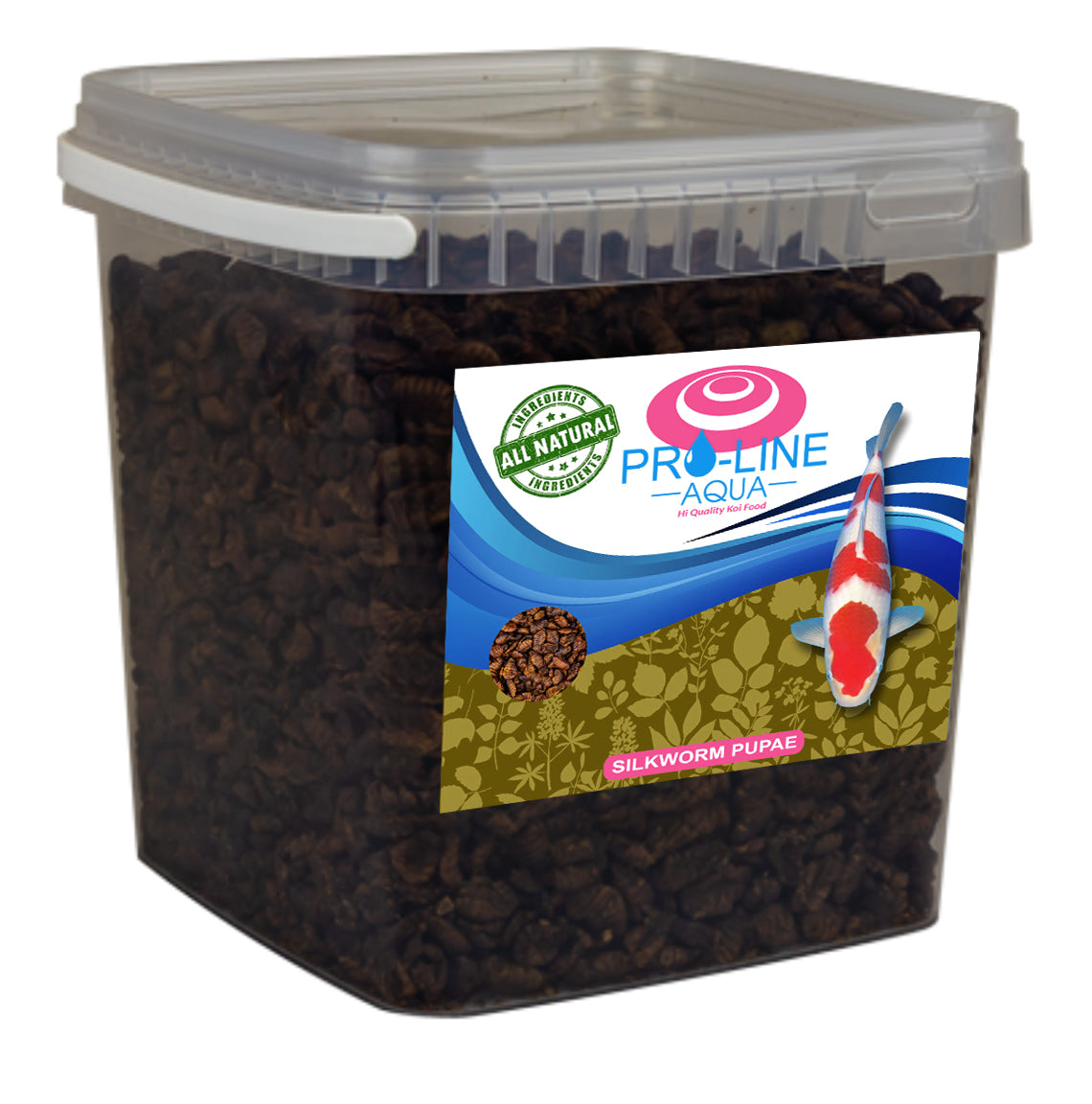 Pro-Line Aqua - Silkworm Pupae Koi Treats 2.5ltr 750g