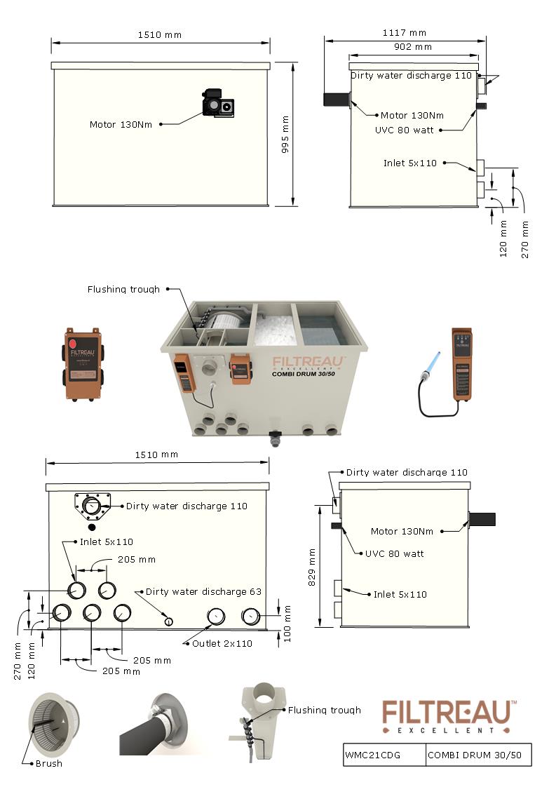 Excellent Combi Drum 30/50 Pump