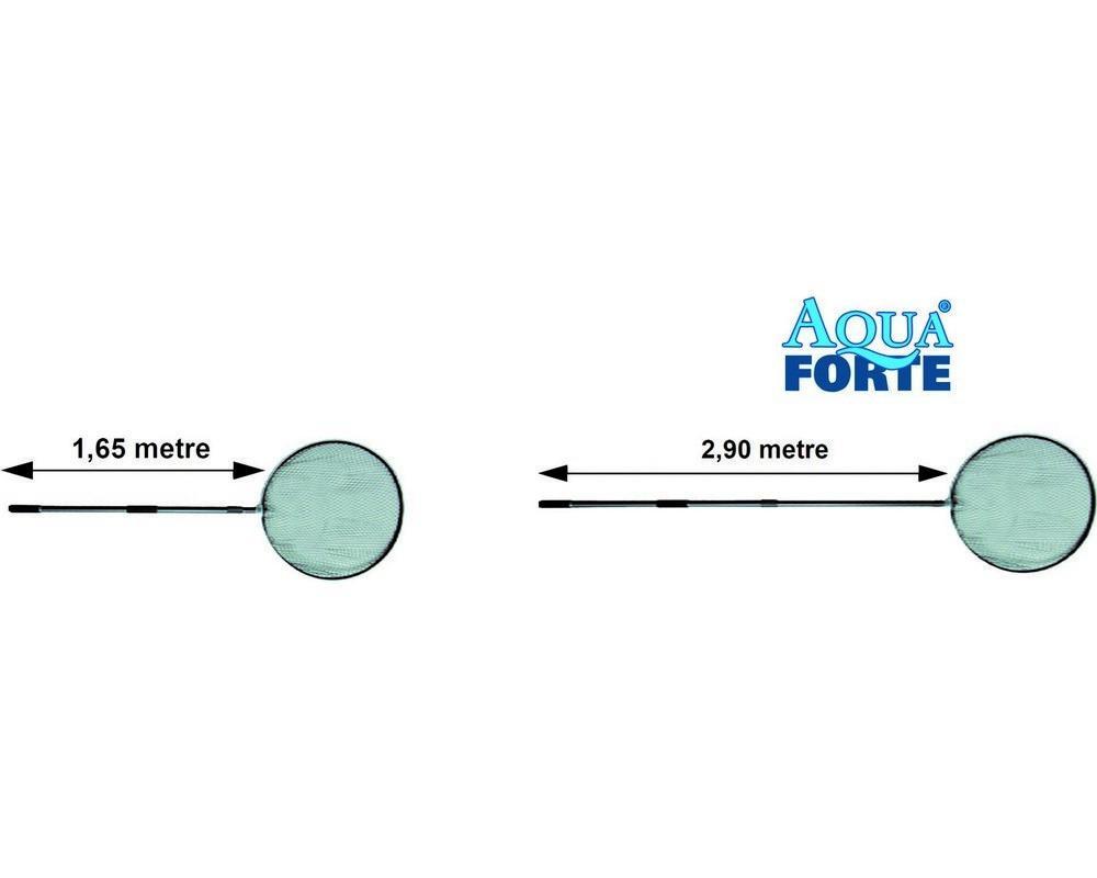 AquaForte 60cm Dia Net with 1.6mtr - 3mtr Telescopic handle - Selective Koi Sales