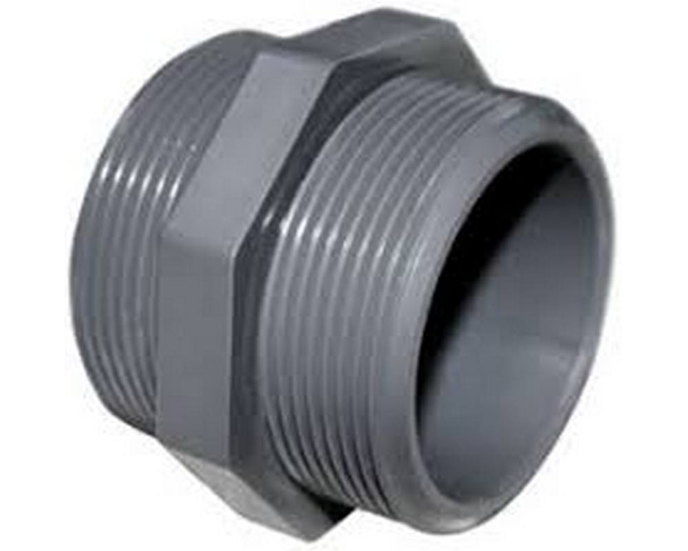 1.5" Barrel Nipple for Pressure Pipe Male to Male Thread