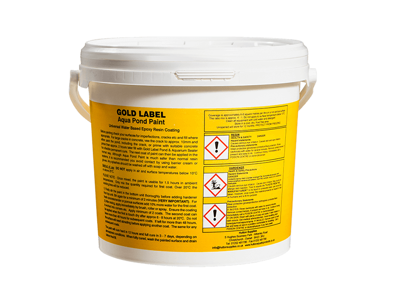 Gold Label Pond Paint Black 5ltr