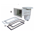 Large Wide-mouth PRO In-wall Skimmer (liner / Concrete)